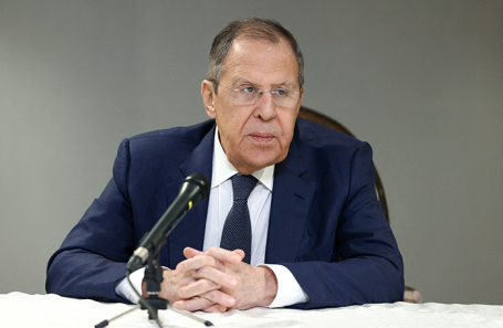 Министр иностранных дел России Сергей Лавров.
