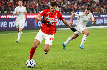 Эпизод матча: «Спартак» (Москва) — «Оренбург», 2:0.