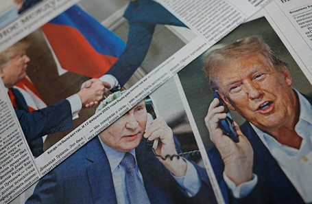 Статьи о диалоге Владимира Путина и Дональда Трампа. Архив.
