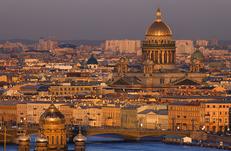 Виды Санкт-Петербурга.