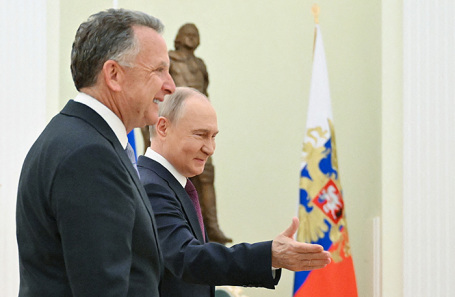 Стивен Уиткофф  и Владимир Путин.