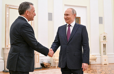 Стивен Уиткофф и Владимир Путин.