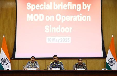 Пресс-конференция в МИД Индии, касающаяся военной операции «Синдур».