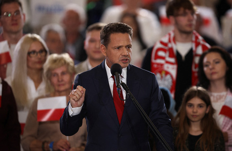 Мэр Варшавы Рафал Тшасковский.