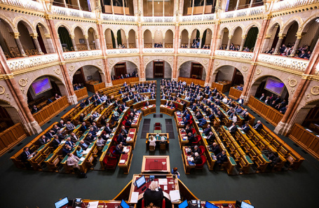 Парламент Венгрии.