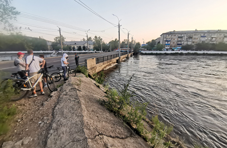 Підйом рівня води в Читі.