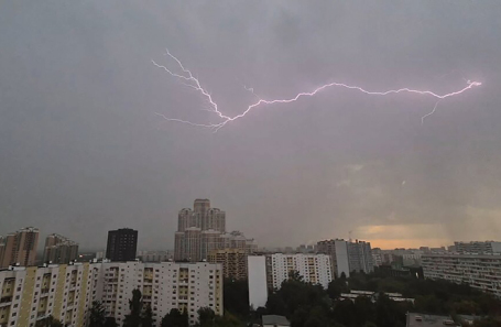 Изображение ливня в Москве