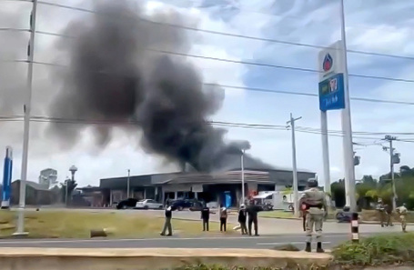 Столкновения между Таиландом и Камбоджей в районе Кантаралак, провинция Сисакет, Таиланд.