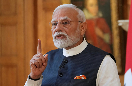 Indian Prime Minister Narendra Modi