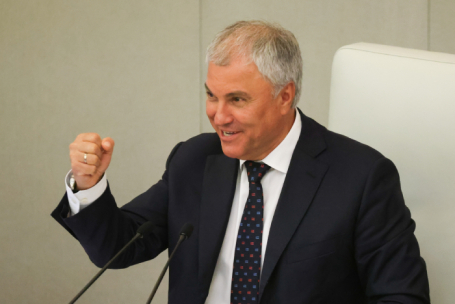 Спикер Госдумы РФ Вячеслав Володин.