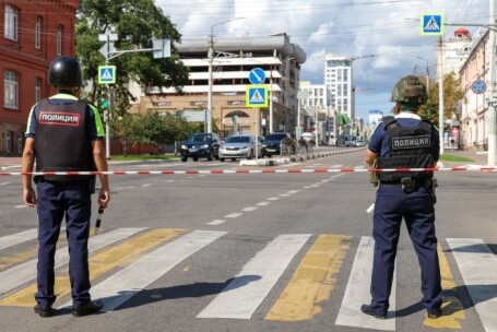 Белгород. Обстановка на месте обстрела города со стороны ВСУ.