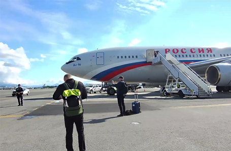 Прибытие российских журналистов на Аляску.