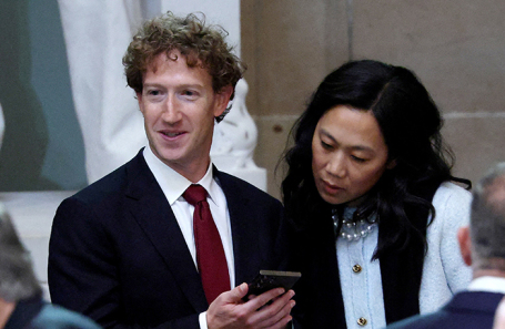 Марк Цукерберг и Присцилла Чан.