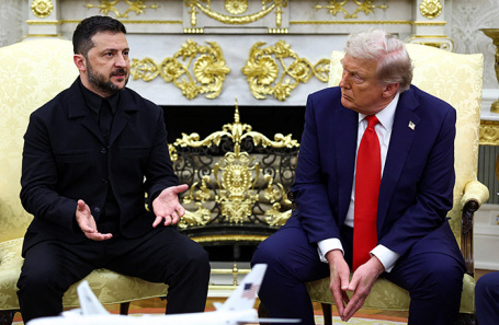 Владимир Зеленский и Дональд Трамп.