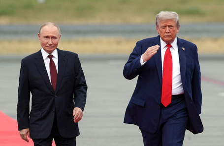 Владимир Путин и Дональд Трамп.