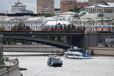 Холодная погода в Москве