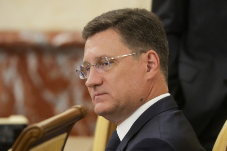 Вице-премьер РФ Александр Новак на совещании по вопросам топливного рынка