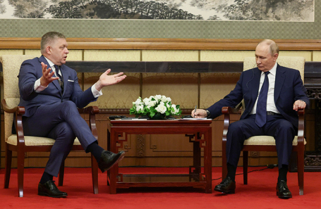 Владимир Путин и Роберт Фицо