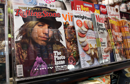 Обложка журнала Rolling Stone с логотипом