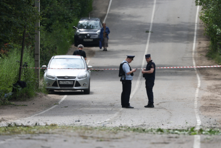 Обломки беспилотника