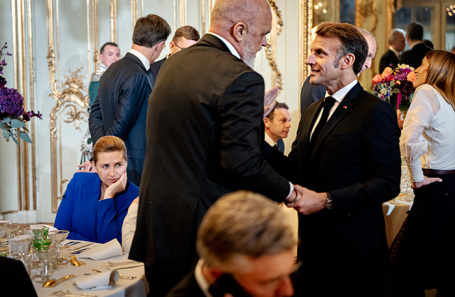 Эди Рама и Эммануэль Макрон.