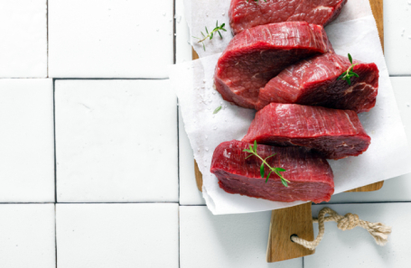 Fresh beef meat cuts