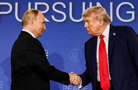 Владимир Путин и Дональд Трамп.