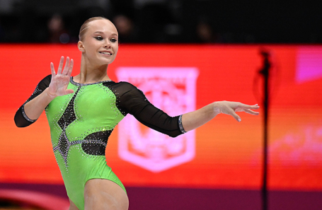 Российская гимнастка Ангелина Мельникова.