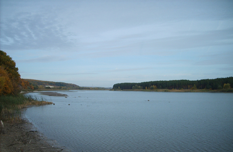 Белгородское водохранилище.