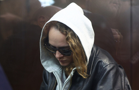 Аглая Тарасова в Домодедовском суде Московской области. Сентябр, 2025.