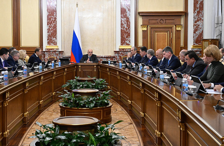 Заседание правительства России.