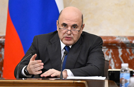 Глава правительства России Михаил Мишустин.