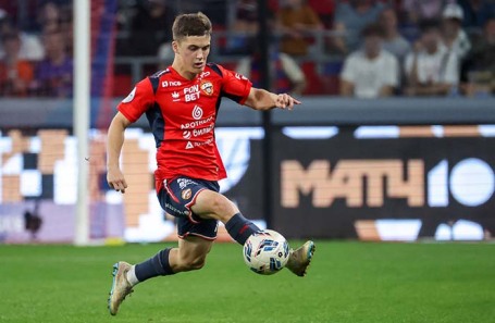 Кирилл Глебов (ЦСКА) во время матча.