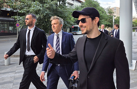 Bloomberg: с Дурова сняли запрет на выезд из Франции