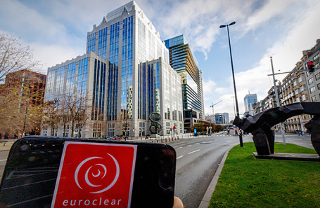 Штаб-квартира бельгийского депозитария Euroclear в Брюсселе.