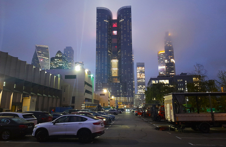 Небоскреб Moscow Towers.