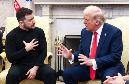 Владимир Зеленский и Дональд Трамп. Архив.