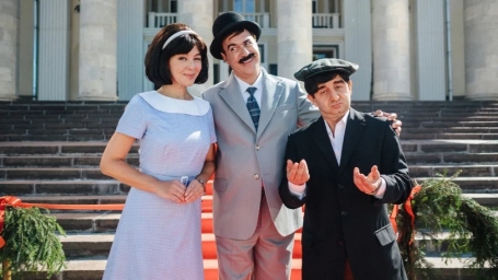 Кадр из фильма «Невероятные приключения Шурика».