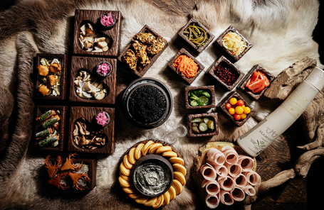 Cет «Сибирское застолье» в ресторане Manul.