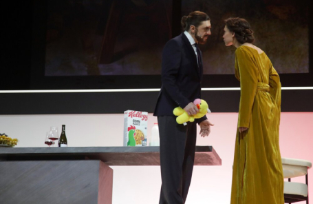 Пресс-показ спектакля «Сын» в Театре имени Ермоловой.