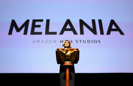 Мелания Трамп на премьере документального фильма «Мелания».