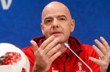 Джанни Инфантино. Архив.