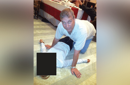 Фото бывшего принца Эндрю из архивов Эпштейна.