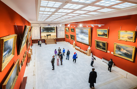 Картины Айвазовского.