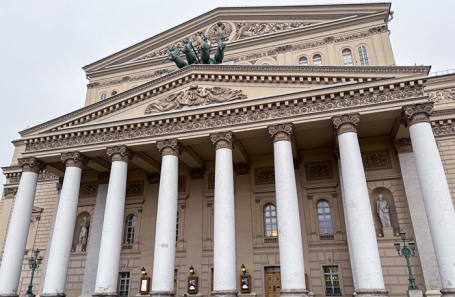 Здание Большого театра в Москве.