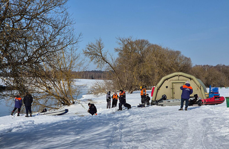 Поисково-спасательная операция в Звенигороде.