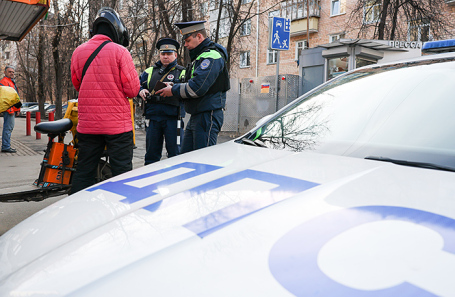 Рейд «Велокурьер» в Москве.