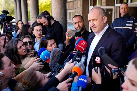 Экс-президент Болгарии Румен Радев.