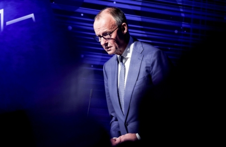 Фридрих Мерц на ежегодном приеме Федеральной ассоциации немецких банков в Берлине