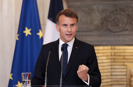 Президент Франции Эммануэль Макрон.